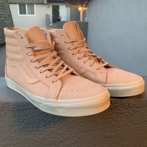 Vans Sk8 Leather Men’s High Top Sneakers size 10